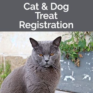 Cat and Dog Treat Registration
