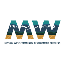 Missoun West Logo - MW with mountains