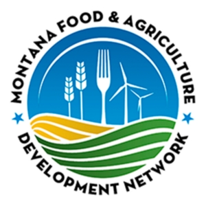 FADC Logo - circle with wheat, fork, windmils