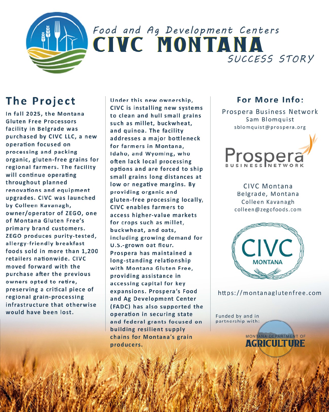 CIVC Montana Success Story