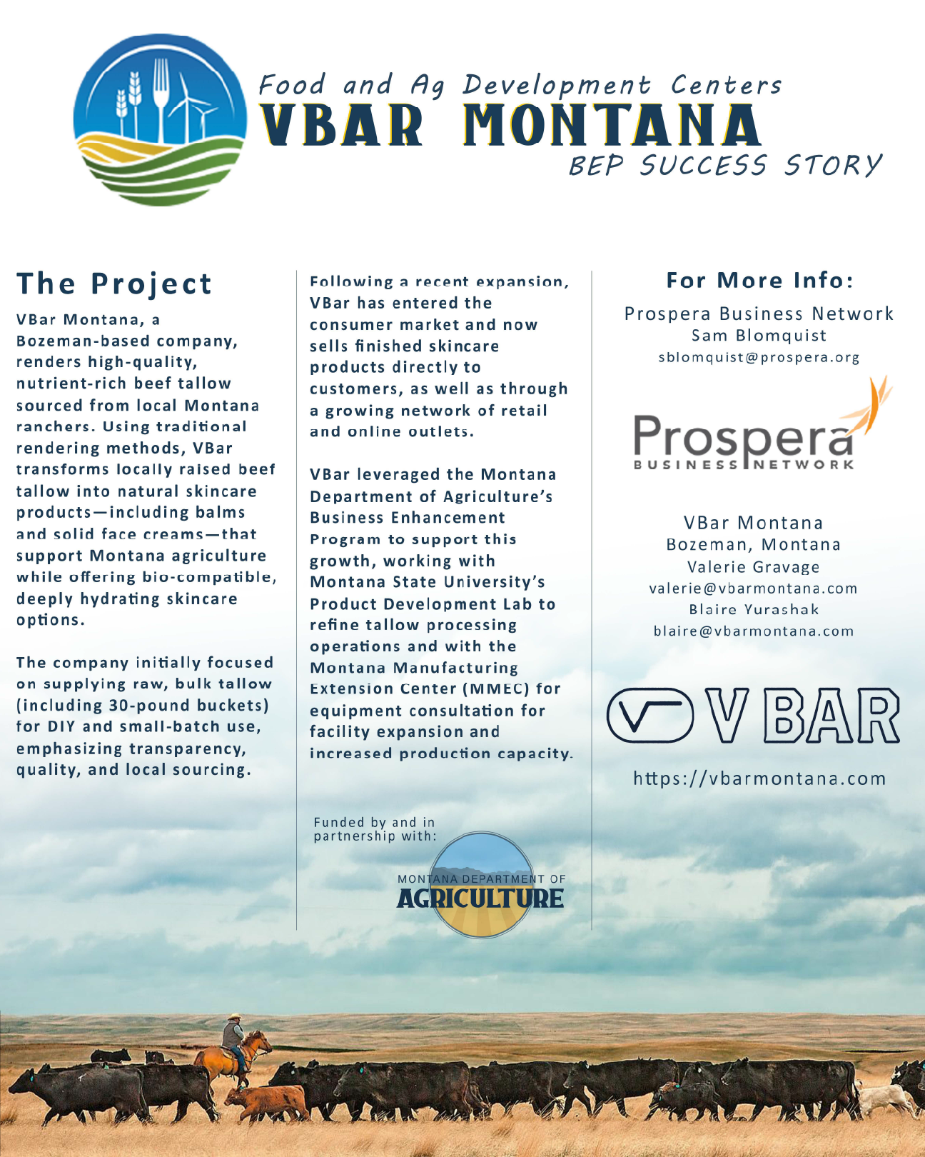 VBAR Montana Success Story