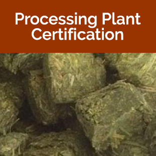 Processing Plant Certification