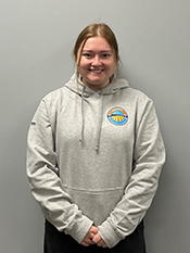 Amanda long sleeve grey sweatshirt