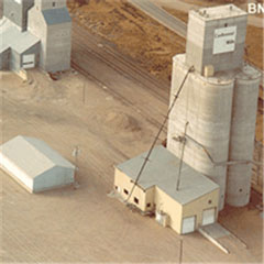 A Montana silo near Big Sandy.