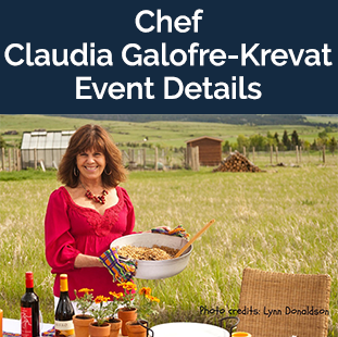 Chef Claudia Galofre-Krevat