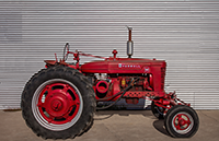 red tractor