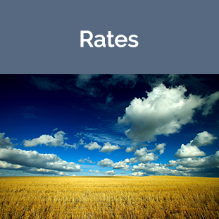 Rates Tile - filed with clouds above