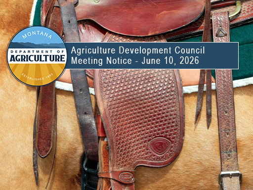 close up image of saddle with text overlay announcement