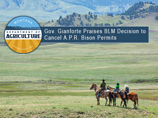 Three young cowboys lookout over open range horseback with text overlay announcement