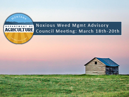 Old barn in green pasture at sunset with text overlay announcement