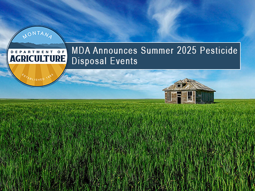 An old barn in a field of green with text overlay announcement