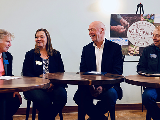 Gov. Gianforte holding a roundtable to recognize Soil Health Week in Montana