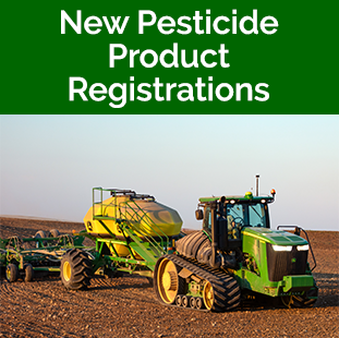 New Pesticide Product Registrations