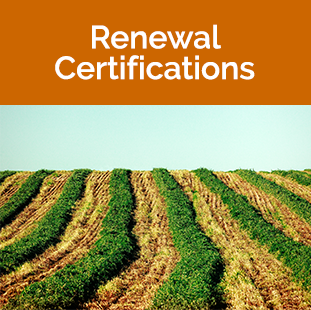Renewal Certifications