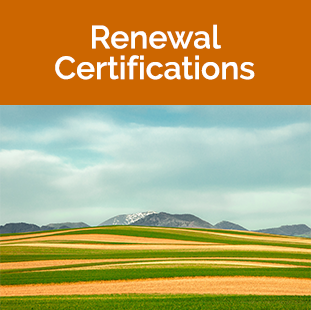 Renewal Certifications