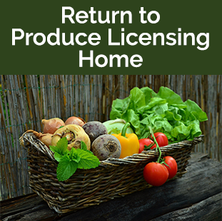 Return Produce License Tile - basket of vegetables