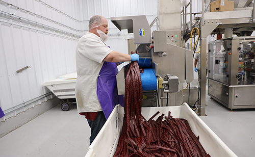 HiCountry Production Line long jerky strips