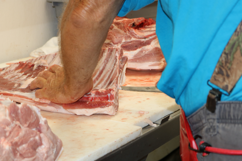Lower River Processing Co butcher