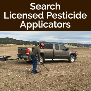 Search Licensed Pesticide Applicators